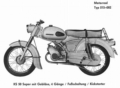 Bedienung & Pflege Typ 515-002 KS 50 Super